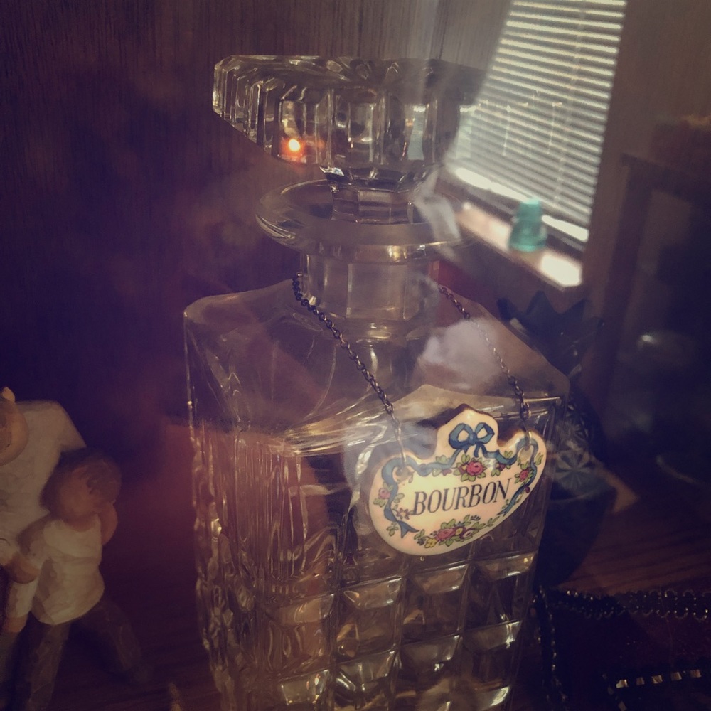Antique decanter